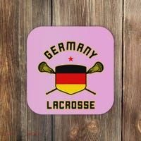 Germany Lacrosse T German Flag Lax Coaster thumb 0
