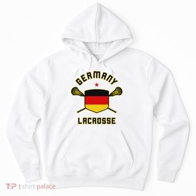 Germany Lacrosse T German Flag Lax Hoodie