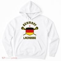 Germany Lacrosse T German Flag Lax Hoodie thumb 0