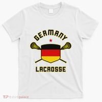 Germany Lacrosse T German Flag Lax T-Shirt thumb 0