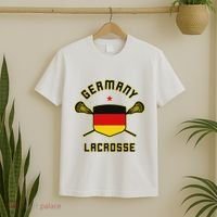 Germany Lacrosse T German Flag Lax T-Shirt thumb 2