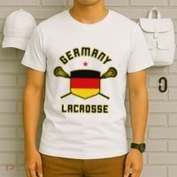 Germany Lacrosse T German Flag Lax T-Shirt thumb 6