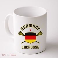 Germany Lacrosse T German Flag Lax Coffee Mug thumb 0