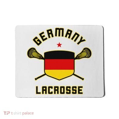 Germany Lacrosse T German Flag Lax Mousepad