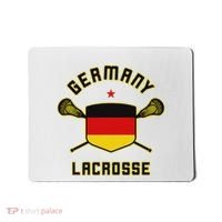 Germany Lacrosse T German Flag Lax Mousepad thumb 0