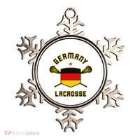 Germany Lacrosse T German Flag Lax Ornament thumb 0