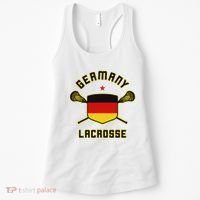 Germany Lacrosse T German Flag Lax Women's Tank Top thumb 0