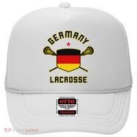 Germany Lacrosse T German Flag Lax Hat thumb 0