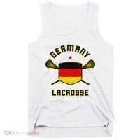 Germany Lacrosse T German Flag Lax Tank Top thumb 0