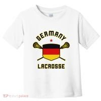 Germany Lacrosse T German Flag Lax Toddler T-Shirt thumb 0