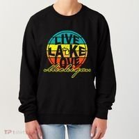 Great Lake Upper Peninsula Michigan Up North Women's Sweatshirt thumb 0