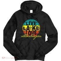Great Lake Upper Peninsula Michigan Up North Tie Dye Hoodie thumb 0