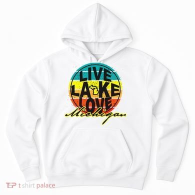 Great Lake Upper Peninsula Michigan Up North Hoodie