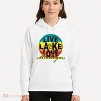 Great Lake Upper Peninsula Michigan Up North Hoodie thumb 5