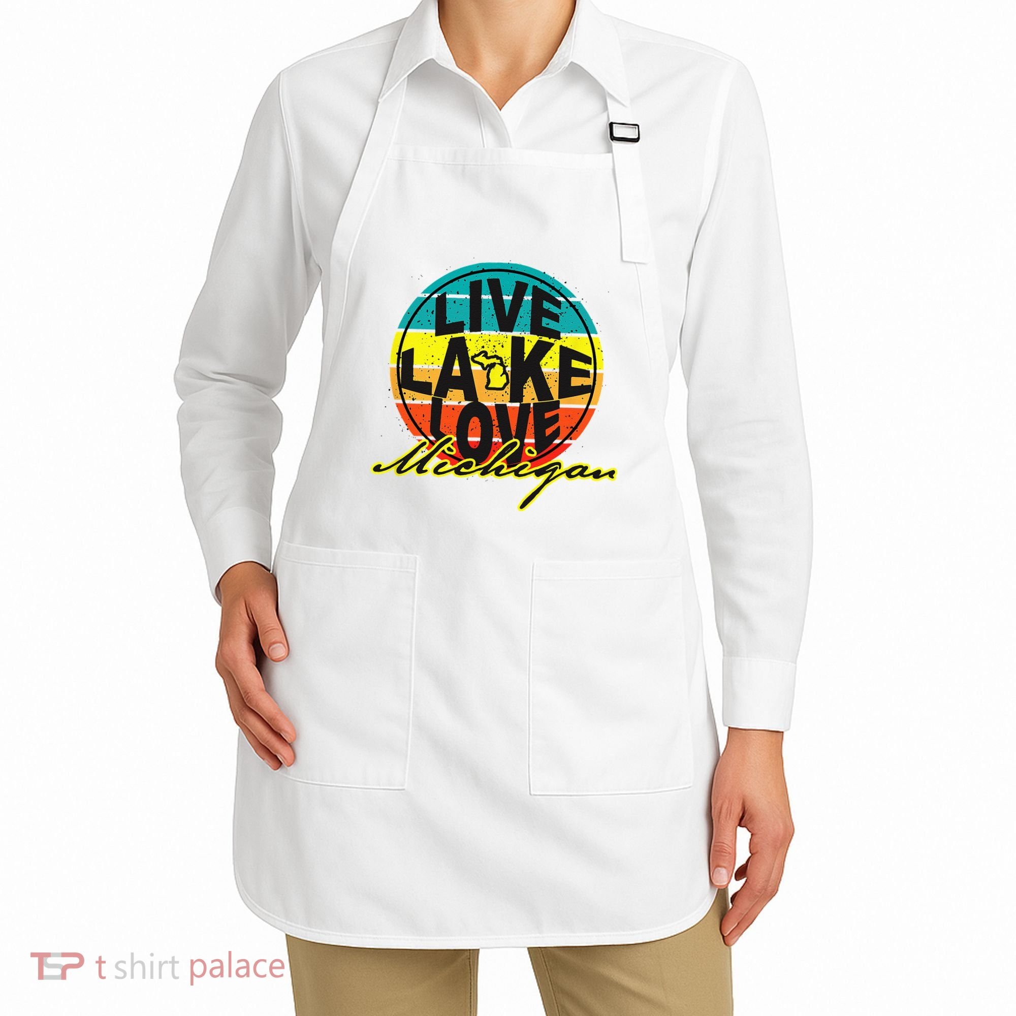 Great Lake Upper Peninsula Michigan Up North Apron