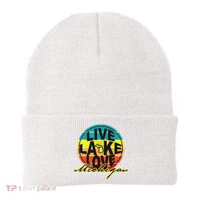 Great Lake Upper Peninsula Michigan Up North Beanie