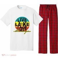 Great Lake Upper Peninsula Michigan Up North Pajama Set thumb 0