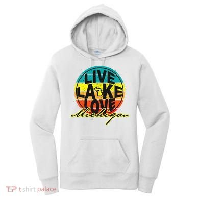 Great Lake Upper Peninsula Michigan Up North Women's Hoodie