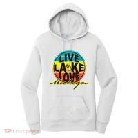 Great Lake Upper Peninsula Michigan Up North Women's Hoodie thumb 0