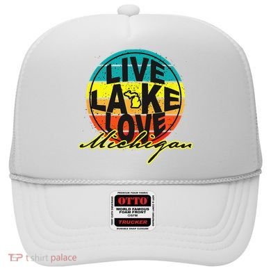 Great Lake Upper Peninsula Michigan Up North Hat