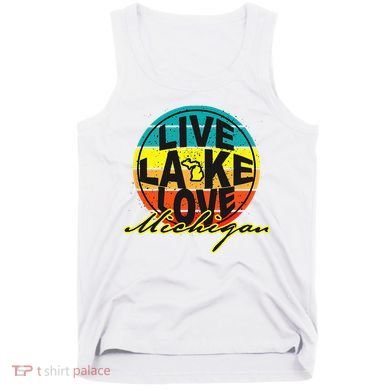 Great Lake Upper Peninsula Michigan Up North Tank Top
