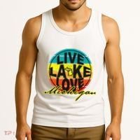Great Lake Upper Peninsula Michigan Up North Tank Top thumb 3