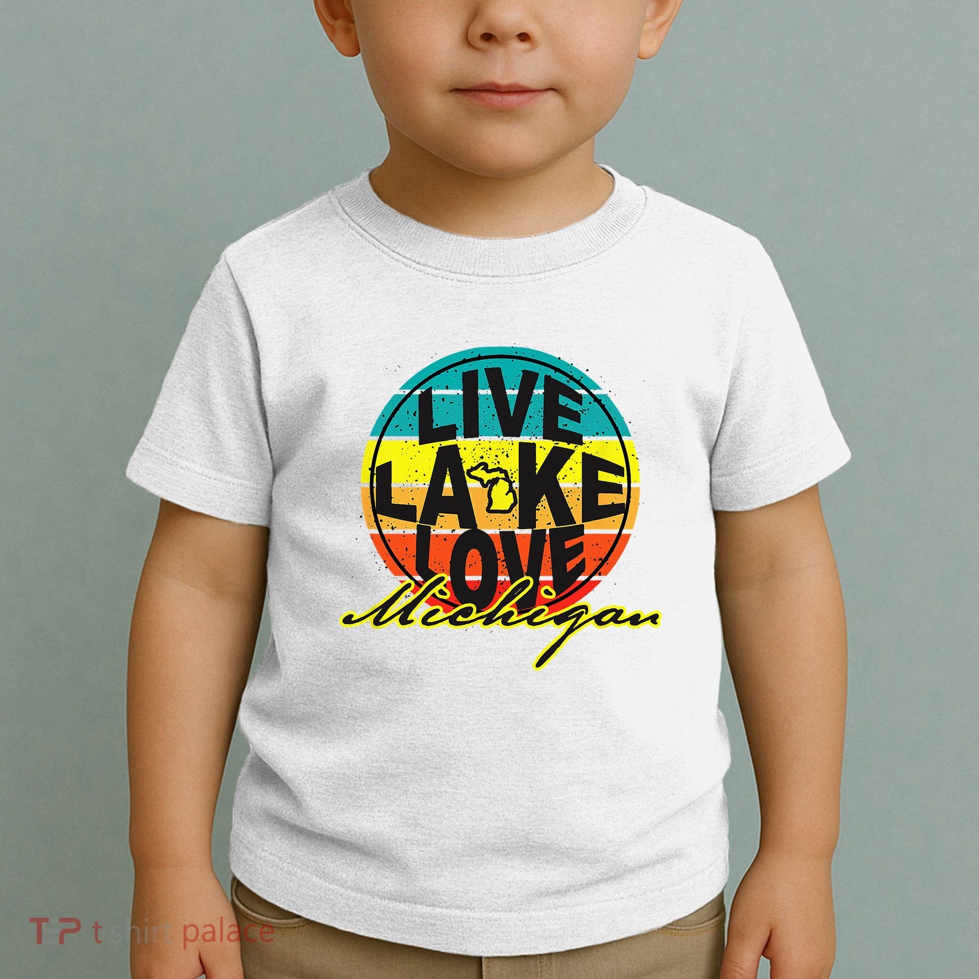 Great Lake Upper Peninsula Michigan Up North Toddler T-Shirt
