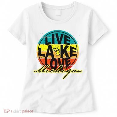 Great Lake Upper Peninsula Michigan Up North Women's T-Shirt