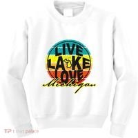Great Lake Upper Peninsula Michigan Up North Kids Sweatshirt thumb 0