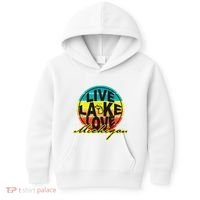 Great Lake Upper Peninsula Michigan Up North Kids Hoodie thumb 0
