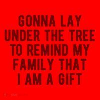 Gonna Lay Under The Tree To Remind My Family That I Am A Gift Santa Hat thumb 1