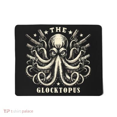 Gun Lover Vintage Squid Octopus Mousepad