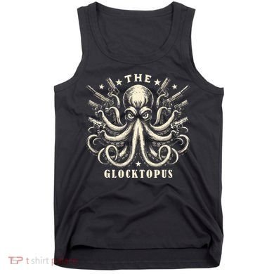 Gun Lover Vintage Squid Octopus Tank Top
