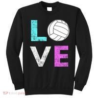 Girls Love Volleyball Best Fun Birthday Gift TShirt Sweatshirt thumb 0