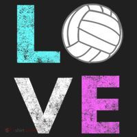 Girls Love Volleyball Best Fun Birthday Gift TShirt Beanie thumb 2