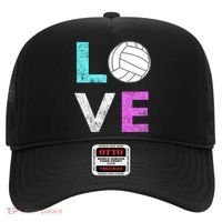Girls Love Volleyball Best Fun Birthday Gift TShirt Hat thumb 0