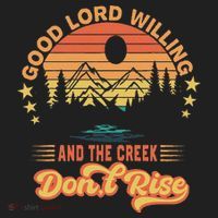 Good Lord Willing The Creek DonT Rise Hat thumb 2