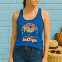Good Lord Willing The Creek DonT Rise Women's Tank Top thumb 2