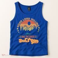 Good Lord Willing The Creek DonT Rise Tank Top thumb 2