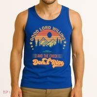 Good Lord Willing The Creek DonT Rise Tank Top thumb 3