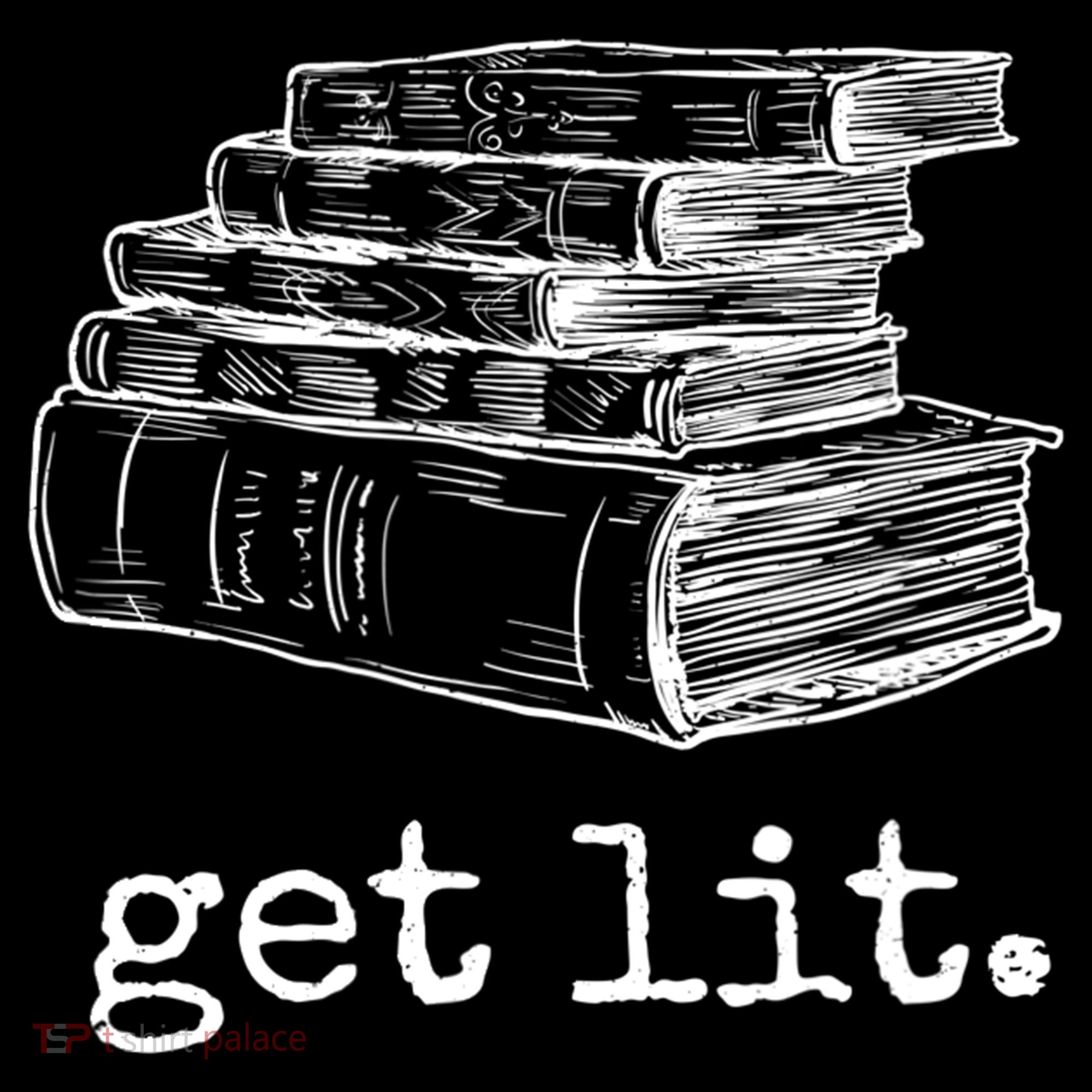 Get Lit With Books Funny Meme Gift For Book Lover, Reading TShirt Sweatshirt