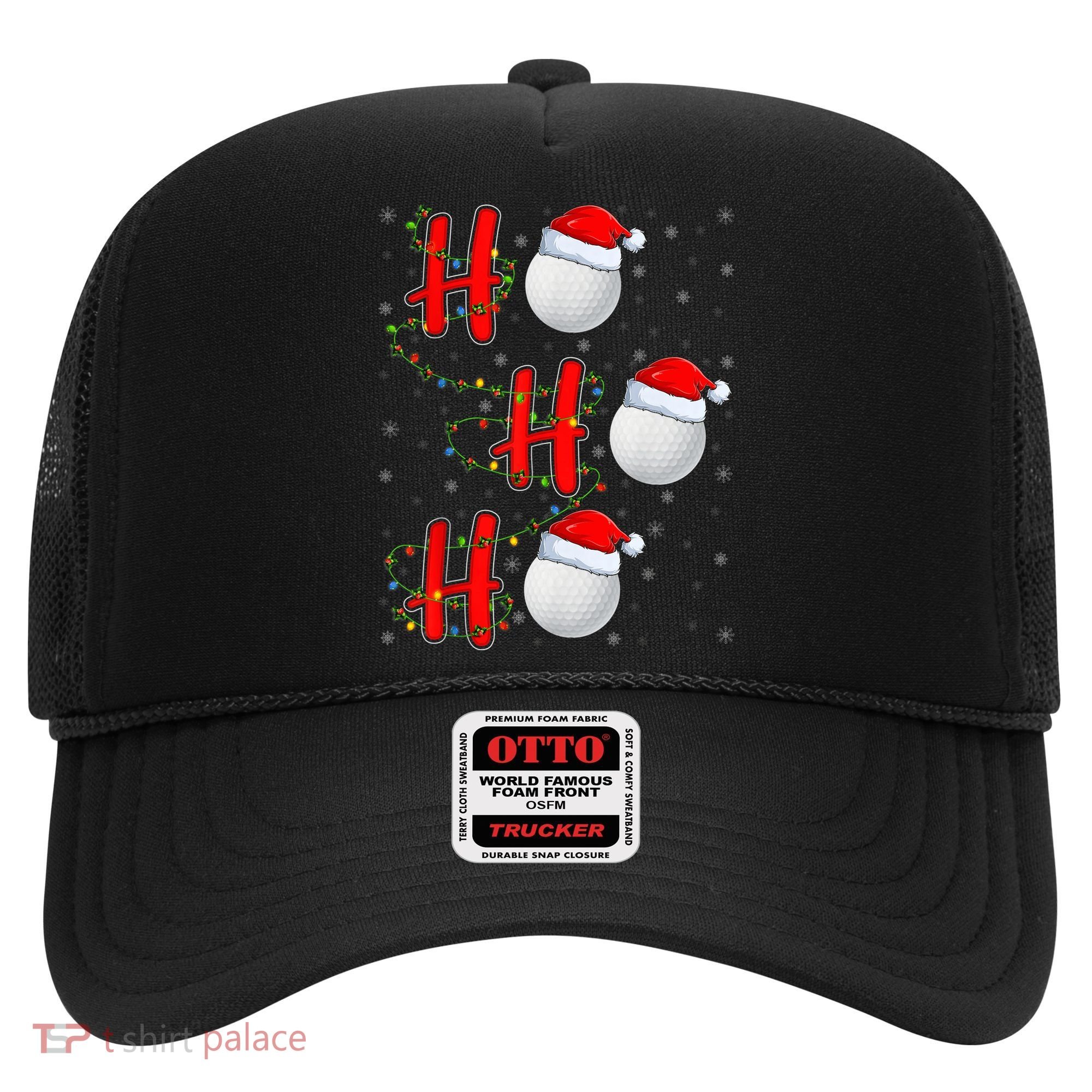 Golf Lighting Xmas Santa Ho Ho Ho Golf Christmas Hat