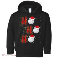 Golf Lighting Xmas Santa Ho Ho Ho Golf Christmas Toddler Hoodie thumb 0
