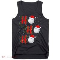 Golf Lighting Xmas Santa Ho Ho Ho Golf Christmas Tank Top thumb 0