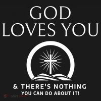 God Loves You And Theres Nothing You Can Do About It Cool Gift Women's Hoodie thumb 2