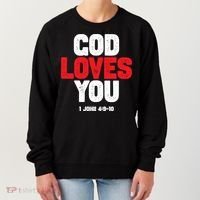 God Loves You Gift Women's Sweatshirt thumb 0