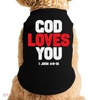 God Loves You Gift Doggie Tank thumb 0