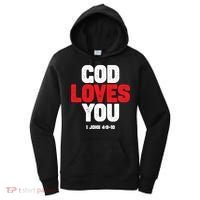 God Loves You Gift Women's Hoodie thumb 0