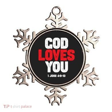 God Loves You Gift Ornament