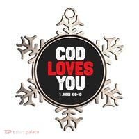 God Loves You Gift Ornament thumb 0